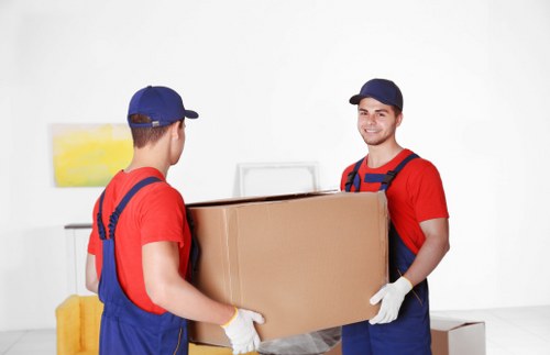 Storage move and item transport with man and van in Hainault