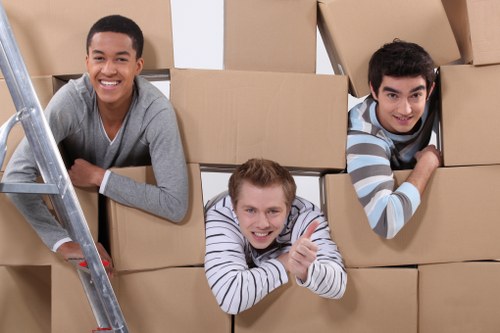 Office relocation support for removals in Hainault