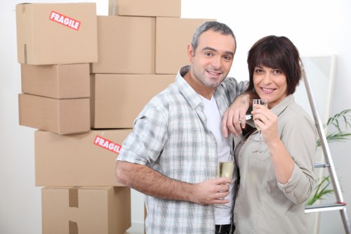 Clean storage unit used for temporary storage needs in Hainault